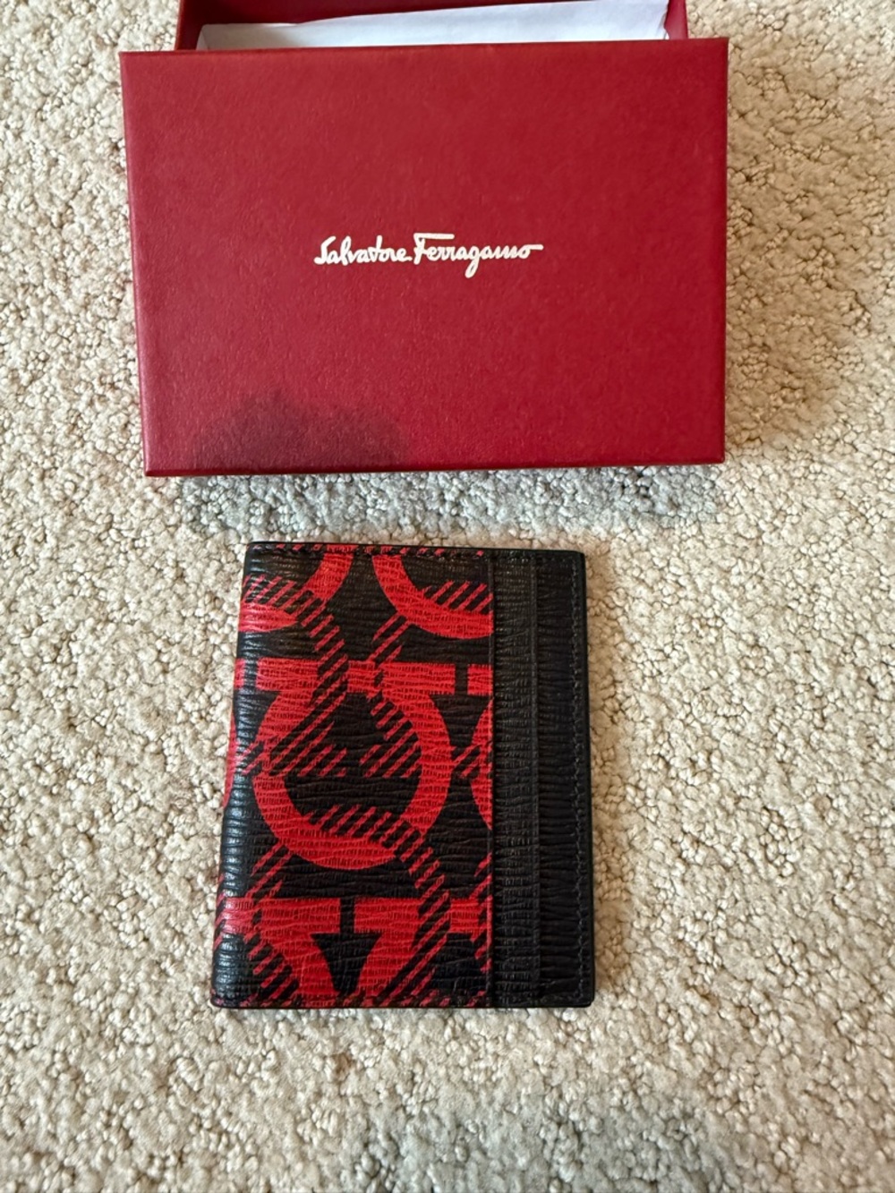 Salvatore Ferragamo Gancini Card Holder